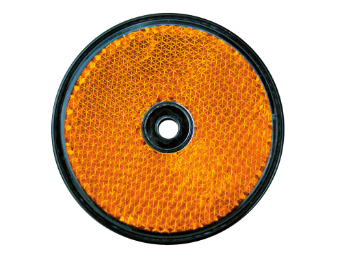 LAS Reflektor 2 Stück 60 mm rund orange  - Ersatzteile Fahrzeug