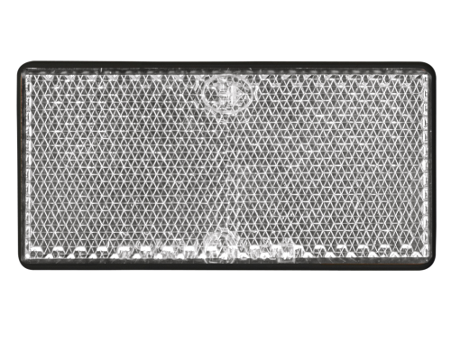 LAS Reflektor viereckig 2 Stück weiß - Ersatzteile Fahrzeug