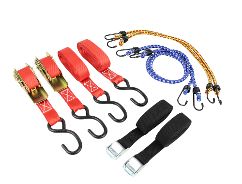 LAS Spann- und Haltegurt-Set 8-teilig  - Halterungen und Befestigungen
