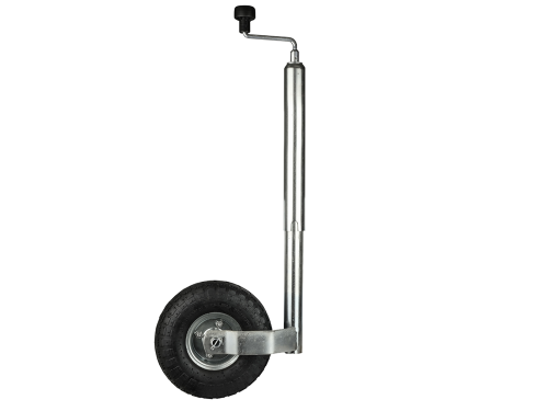 LAS Stützrad mit Kurbel 48 mm Luftreifen - Ersatzteile Fahrzeug