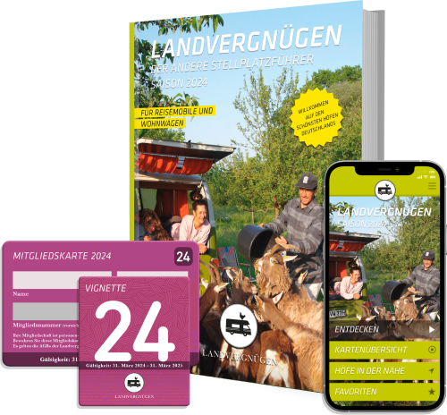 Landvergnügen Stellplatzführer Deutschland Saison 2024 - Campingführer von Geo Center