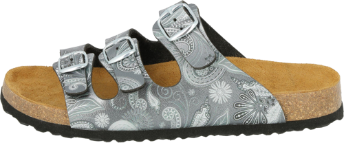 Lico Bioline Lady Power Damen Pantolette anthrazit dunkelgrau 41 - Damenschuhe