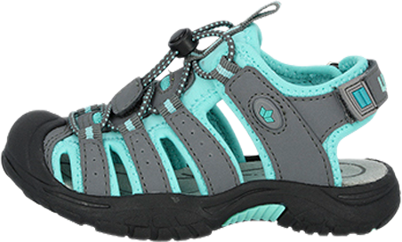 Lico Nimbo Kinder Zehenschutzsandalen grau türkis  hellgrau 30 - Kinderschuhe