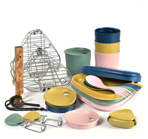 Light My Fire CampKit for 4 Geschirr-Set 19-tlg.  - Trekkinggeschirr