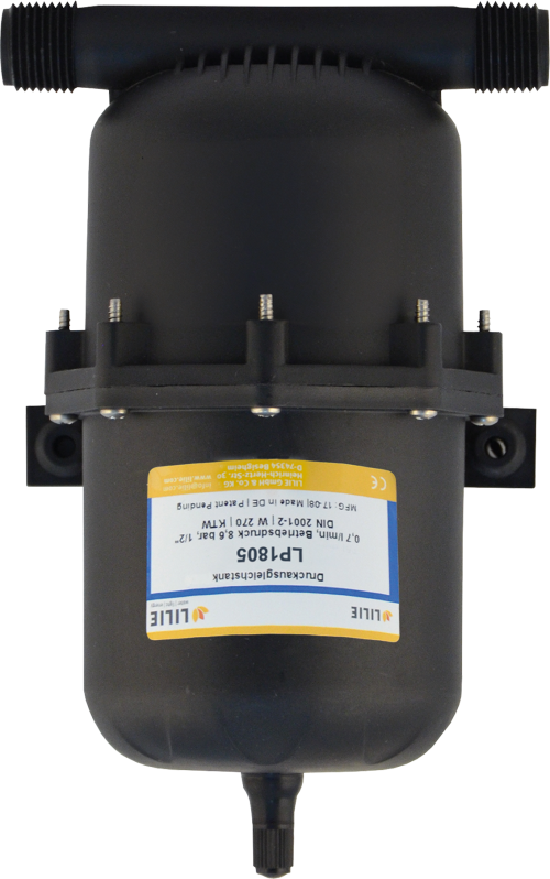 Lilie Druckausgleichstank für Membranpumpen des Trinkwassersystems 0,75 Liter - Wasserversorgung Ersatzteile  und Zubehör