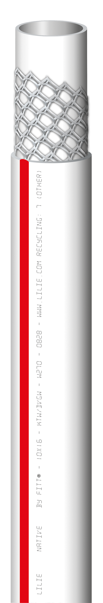 Lilie Native Trinkwasserschlauch für Warmwasser 10x15 mm (Meterware) - Schlauchsysteme