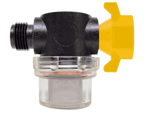 Lilie Vorfilter 1/2 Zoll x 1/2 Zoll WeißGELB Aufschraubfilter  - Wasserversorgung Ersatzteile  und Zubehör