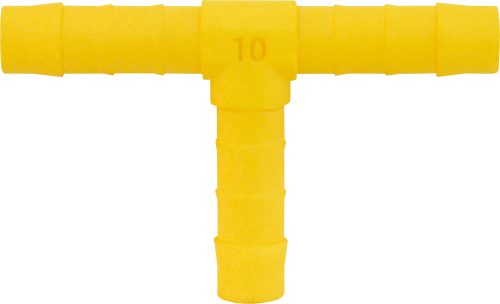 Lilie WeißGELB T-Verbinder 10 mm - Rohrsysteme & -verbindungsstücke