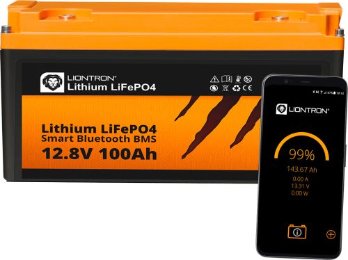 Liontron LiFePO4 LX Arctic Smart Bluetooth BMS Lithium-Batterie 12 V  / 100 Ah - Fahrzeug-Batterien
