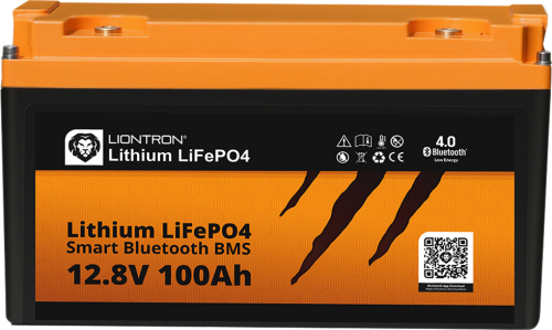 Liontron  LiFePO4 Lithium Batterie  12 V  100 Ah all in One - Fahrzeug-Batterien
