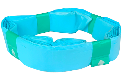 LooSeal Folie Liner für Verschweißer Toiletten Kompostierbare Folie - Toilettenbeutel & Toilettenzubehör von LooSeal by ToMTuR