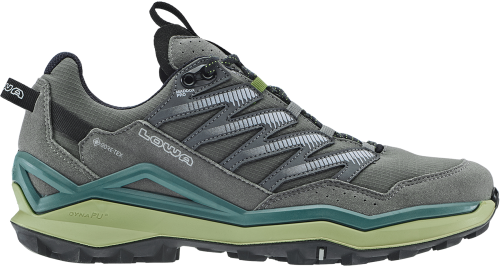 Lowa Maddox Pro GTX Lo Herren Leichtwanderschuh  hellgrau 44,5 - Herrenschuhe