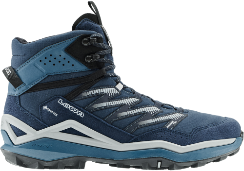 Lowa Maddox Pro GTX Mid Herren Leichtwanderschuhe  dunkelblau 44,5 - Herrenschuhe