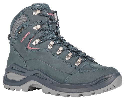 Lowa Renegade Evo GTX Mid Damen Wanderschuhe dunkelblau 42 - Damenschuhe