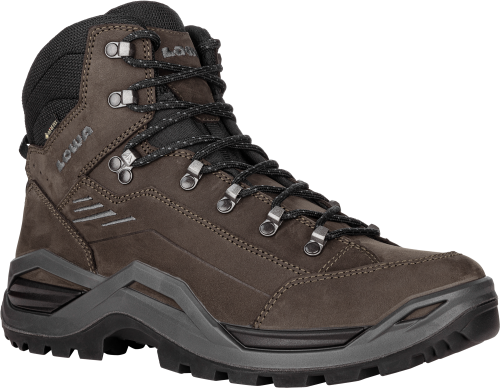 Lowa Renegade Evo GTX Mid Herren Wanderschuhe dunkelbraun 43,5 - Herrenschuhe