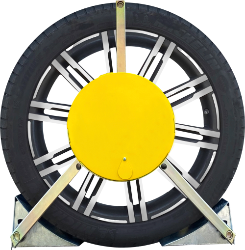 MEM Sicherheits-Fahrzeug-Radkralle < 700 mm - Wegfahrsperren