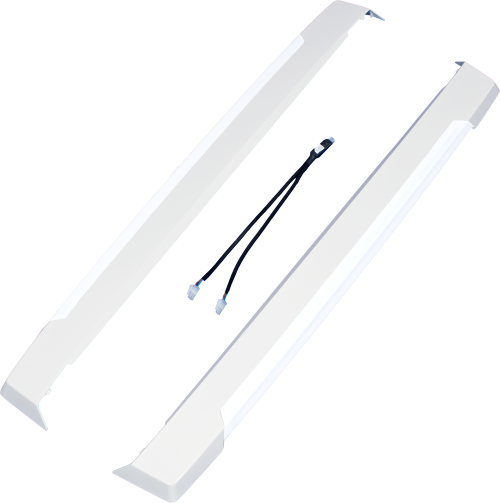 MPK Seitenblenden White Edition für Vision Star L - Dachhauben