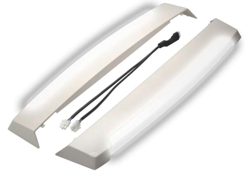 MPK Seitenblenden White Edition für Vision Star M - Dachhauben