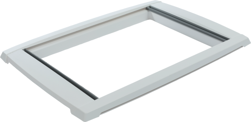 MPK VisionStar Innenrahmen Doppelplissee für Dachhauben 70 x 50 cm mit LED signalweiß - Rollos & Verdunkelung