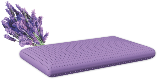 Mape Duftkissen aus ergonomischem Therm Soft Schaum und Baumwolle Lavendel - Kissen & Decken