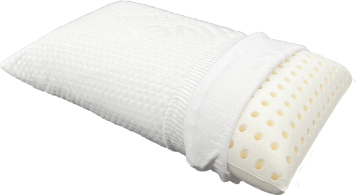 Mape Reisekissen aus ergonomischem Thermo Soft Schaum mit Klimakanälen silber line - Reisekissen & Sitzunterlagen