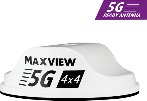 Maxview LTE-Antenne 4x4 MIMO 4G/5G weiß - Camping-Sat-Anlagen