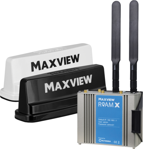 Maxview LTE/WiFi Antenne Campervan Roam X weiß - Camping-Sat-Anlagen