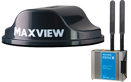 Maxview LTE/WiFi Antenne Roam X anthrazit - Camping-Sat-Anlagen
