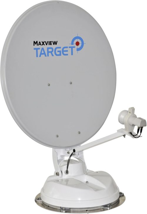 Maxview Target Connect vollautomatische Sat-Anlage inkl. Steuereinheit Twin-LNB 65 cm - Camping-Sat-Anlagen