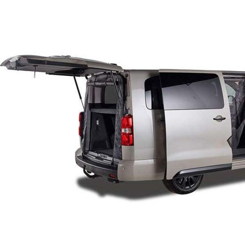 Mayr Planen VanQuito Moskitonetz Citroen Space Tourer / Toyota Proace / Peugeot Traveller Heck ab 2014 feinmaschig - Türvorhänge & Fliegengitter