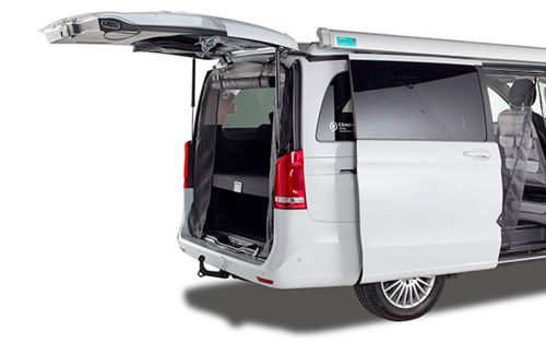 Mayr Planen VanQuito Moskitonetz MB V-Klasse ab 2014 / Vito Heck feinmaschig - Türvorhänge & Fliegengitter