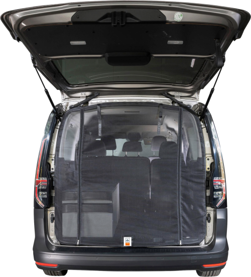 Mayr Van Heckmoskitonetz mit Reißverschluss geeignet für Caddy 5/Caddy 5 Maxi und Connect (kurz/lang) mit Maschenweite Fine-Mesh - Insektenabwehr & Mückenschutz