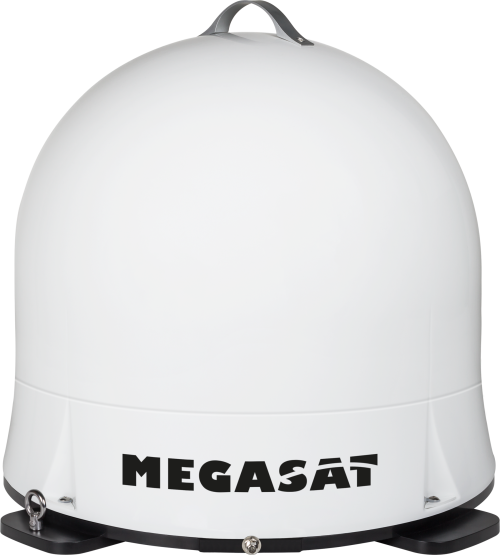 Megasat Campingman Portable Eco Sat-Antenne weiß - Camping-Sat-Anlagen