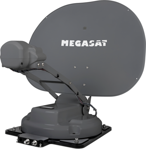Megasat Caravanman 55 Professional GPS Satelliten Antenne mit Auto Skew graphit - Camping-Sat-Anlagen