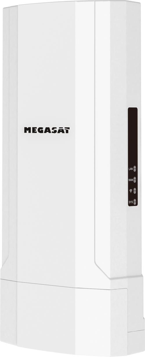 Megasat Connected WiFi-Booster System bestehend aus Außenantenne und Router - Router-Sets