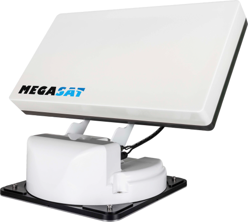 Megasat Traveller Man 4 Flachantenne mit Auto Skew - Camping-Sat-Anlagen
