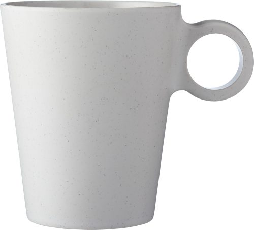 Mepal Bloom Melamin Henkelbecher 300 ml Pebble White - Becher & Tassen