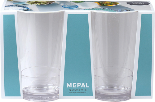 Mepal Flow Kunststoffglas 2 Stück 275 ml - Gläser