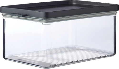 Mepal Omnia Kühlschrankdose Käsedose 2 Liter Black - Kühlschrank-Zubehör