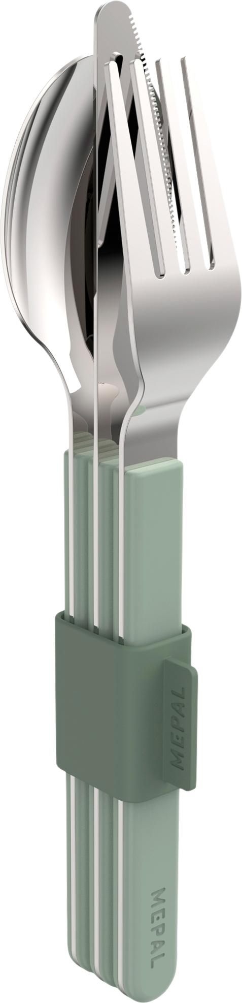 Mepal Silueta Besteckset 3-teilig Nordic sage - Campingbesteck