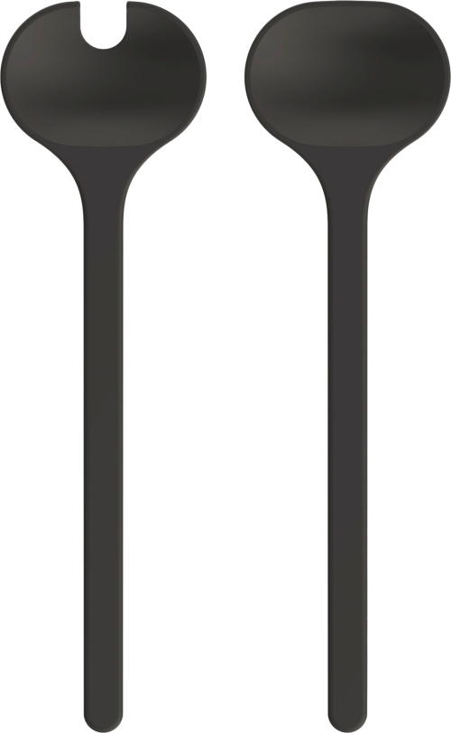 Mepal Silueta Salatbesteck 2-teilig Nordic black - Kochbesteck