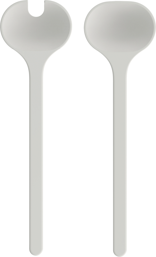 Mepal Silueta Salatbesteck 2-teilig Nordic white - Kochbesteck