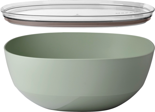 Mepal Silueta Servierschale mit Deckel 5000 ml Nordic sage - Schüsseln & Schalen