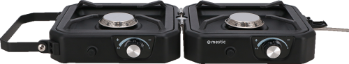 Mestic MGC 150 Campingkocher Zwei Flammen 1800 W - Gaskocher
