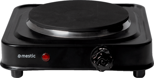 Mestic MKT-120 Elektroherd mit einer Kochplatte schwarz - Elektrokocher und Kochplatten
