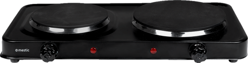 Mestic MKT-200 Elektroherd mit zwei Kochplatten schwarz - Elektrokocher und Kochplatten