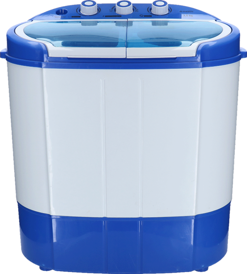 Mestic MW-120 Waschmaschine mit Zentrifuge 3,5 kg - Saugen & Reinigen