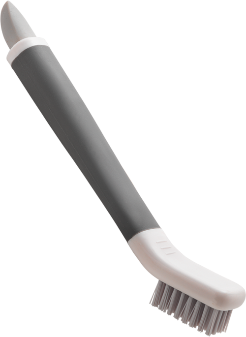 Metaltex 2-in-1 Fugenbürste und Schaber 18 x 2 x 3,5 cm - Bürsten, Schwämme, Tücher