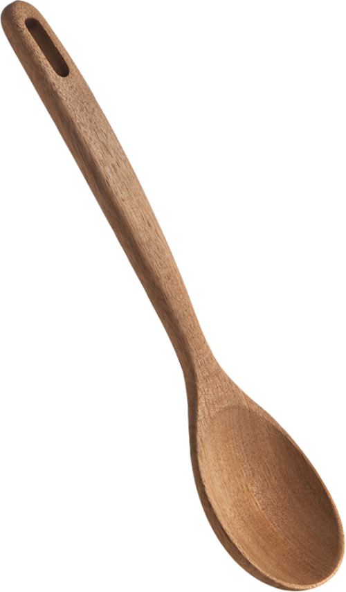 Metaltex Acacia Line Servierlöffel multifunktional aus Akazienholz 30,5 cm - Kochbesteck