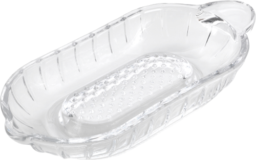 Metaltex Apfelreibe aus Glas 21 x 9,5 x 3,5 cm - Sonstiges Küchenzubehör